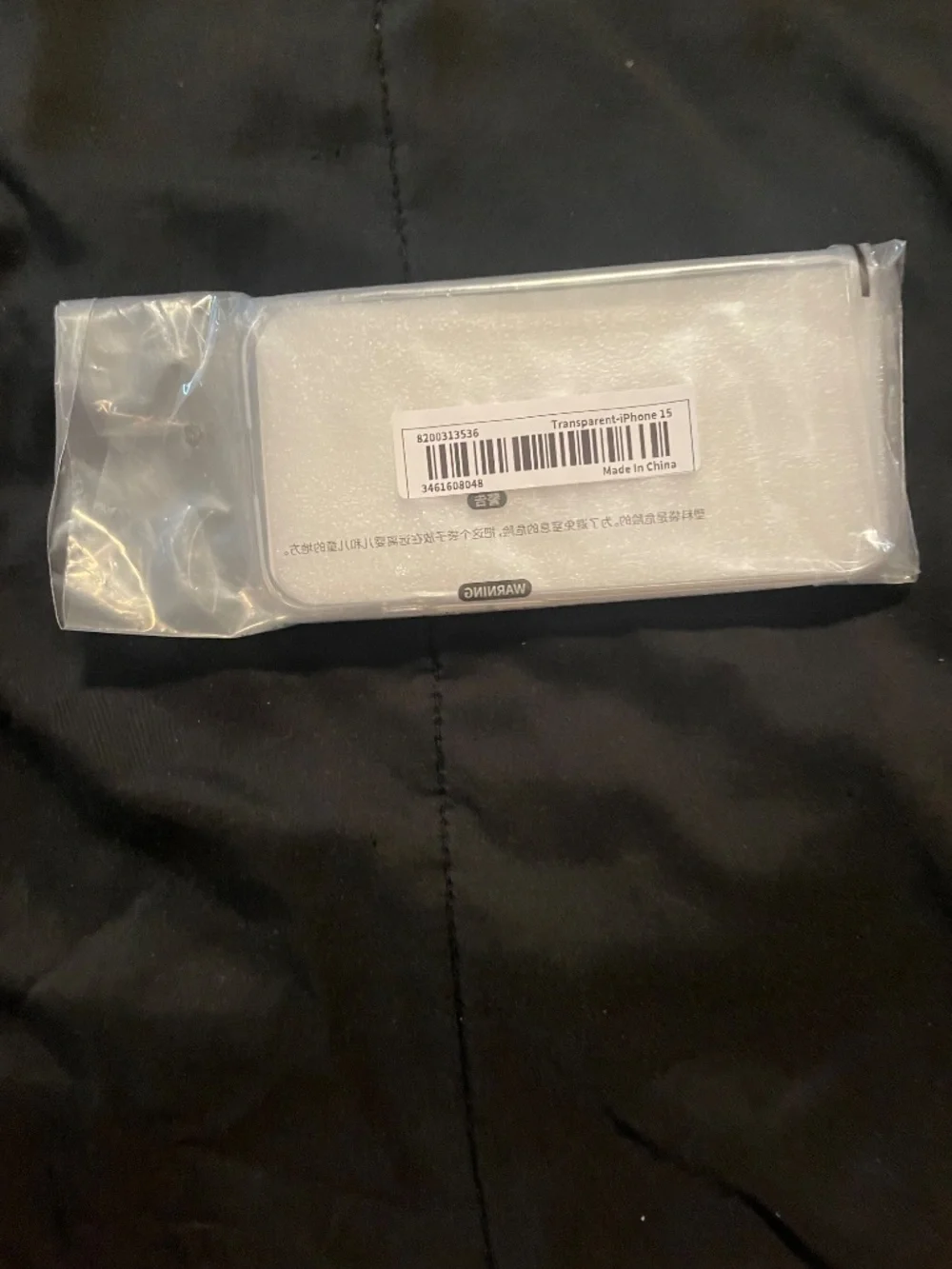 iPhone 15 Clear Case New Sealed Transparent - As Pictured